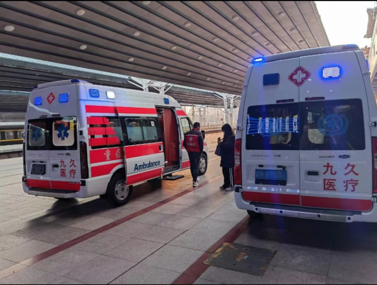 天镇县救护车长途转运